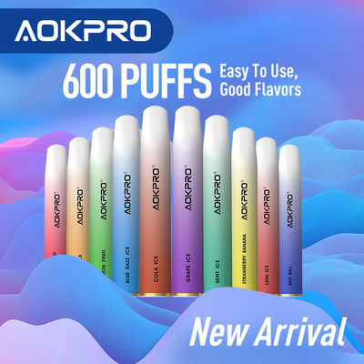 TPD 600は使い捨て可能なVapeのポッドOEM ODMの歓迎2ニコチンの吹く