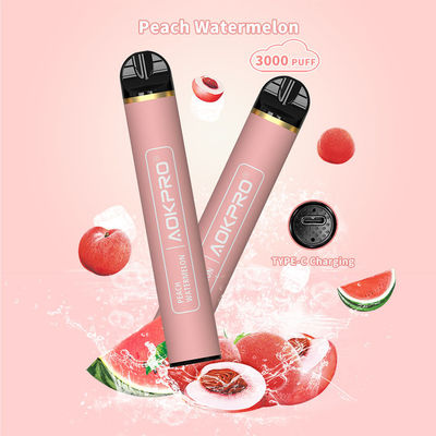 ステンレス鋼の網のコイルの使い捨て可能な3000パフのVape TYPE-C充満