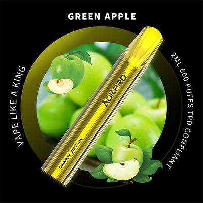 ニコチン20mgの使い捨て可能なポッド装置エルフ棒Vapes 600のパフ