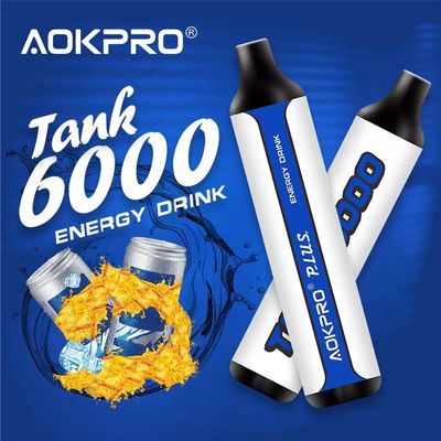 5%のニコチンの6000のパフ棒を満たす使い捨て可能なVapeのペンUSB-C 16の味