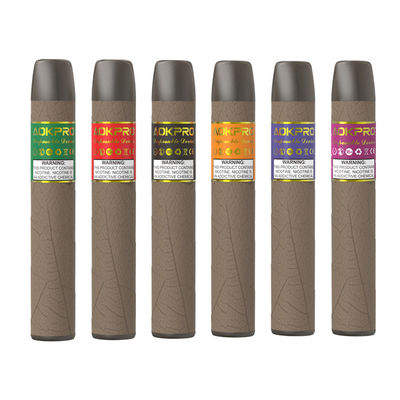 ニコチン2%の使い捨て可能なニコチンの塩装置Vapeのペン400mAh