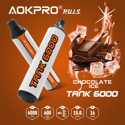医学等級PCTG使い捨て可能なVapeのペン15mlチョコレート氷の電子タバコVape