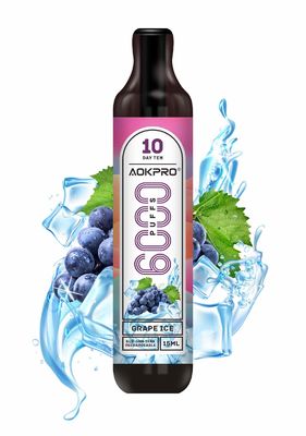 PCTG 5のニコチン使い捨て可能なVape 0本の漏出600mAh使い捨て可能なEのタバコ