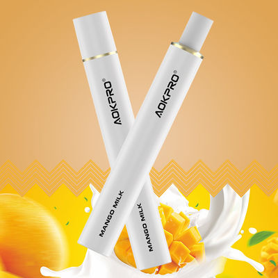 マンゴのミルク味50mg Nicの塩TPD Vape使い捨て可能な小型Eのタバコ
