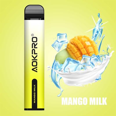 マンゴは味30mg 2500のパフの使い捨て可能なVapeの滑らかな引くこと850mAhを搾り出す