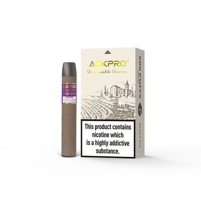 ROHS 3ml Ejuice 50mgのニコチンの使い捨て可能なVapeのブドウのパフ棒