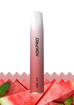 3ml細く平らな2%ニコチンのVapeのペン600のパフと緑豊かな氷のパフ