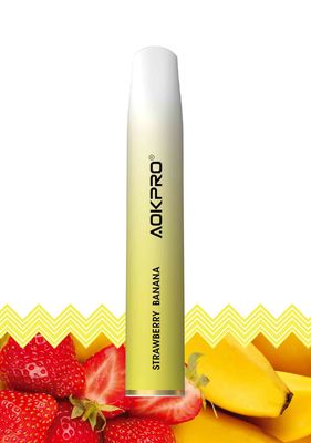 いちごのバナナの味20mg Nicの塩のポッド システム フルーツの味Vapeは600パフをペンで書く