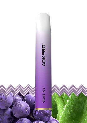 TPD使い捨て可能なVapingのポッド600はニコチン パフ棒ブドウ2%の吹く
