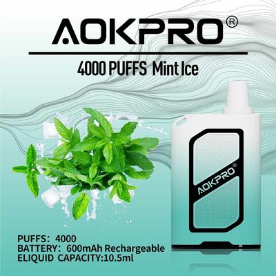 網のコイルの副オーム15ml UsbのタイプC Vapeのポッドのペン4000のパフ600mAh
