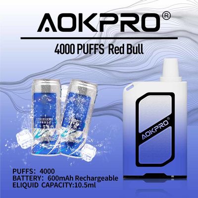 5%のニコチンの再充電可能なポッド4000のパフの使い捨て可能なVapeのタイプC充満