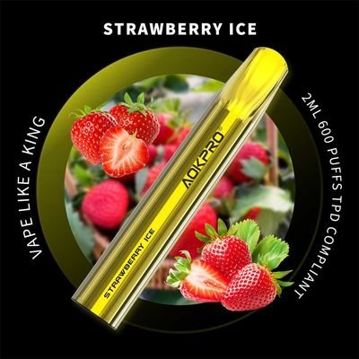 1.6ohm使い捨て可能なポッド装置非ニコチンのVapeのペン2mlは事前に入力した
