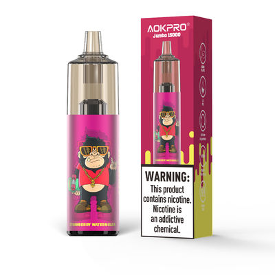 セリウムROHSが使い捨て可能なVapes 15000に再充電可能な装置風味を付けたFCCは吹く